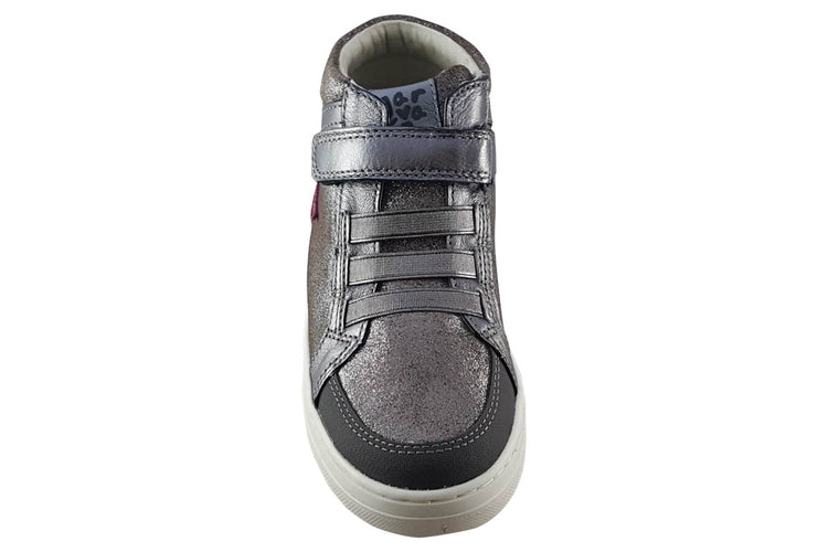 Garvalin Betty Chic 221542B Grey/Met Girls Boots