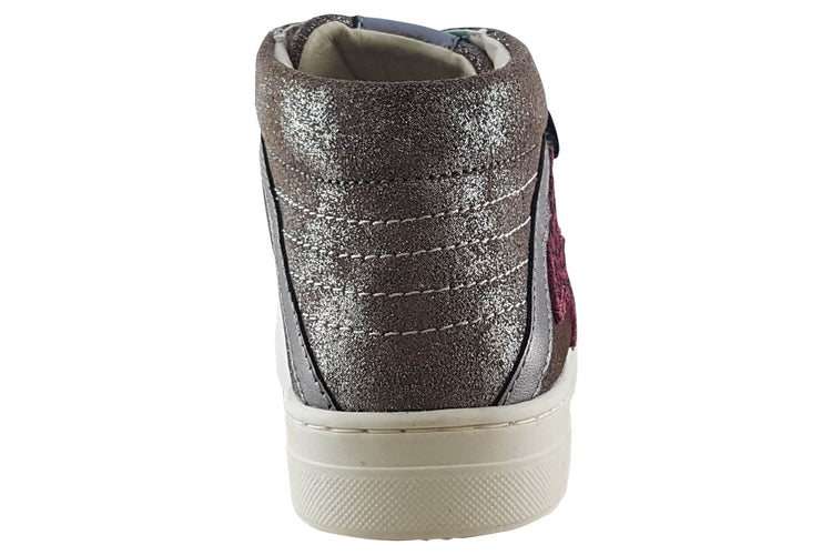 Garvalin Betty Chic 221542B Grey/Met Girls Boots