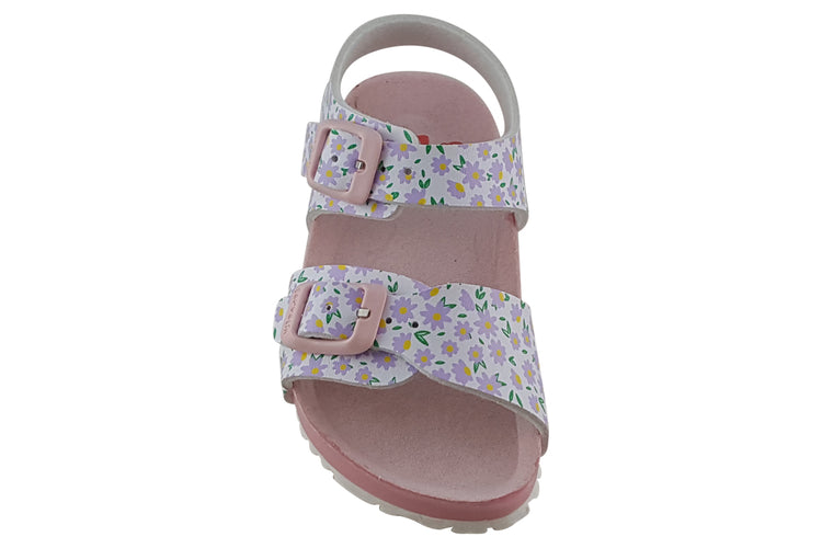 Garvalin Bio SDL 232433B Lilac Floral Girls Sandals