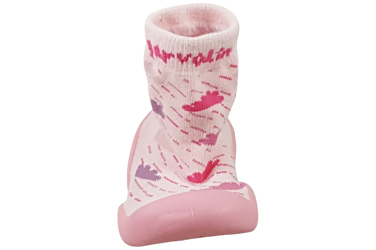 Garvalin Bunny Socks G 241310B Pink Girls Slippers