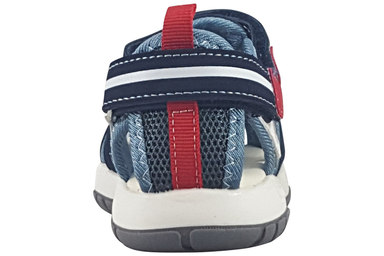 Garvalin Condor Closed 242815A Navy/Royal Boys Sandals