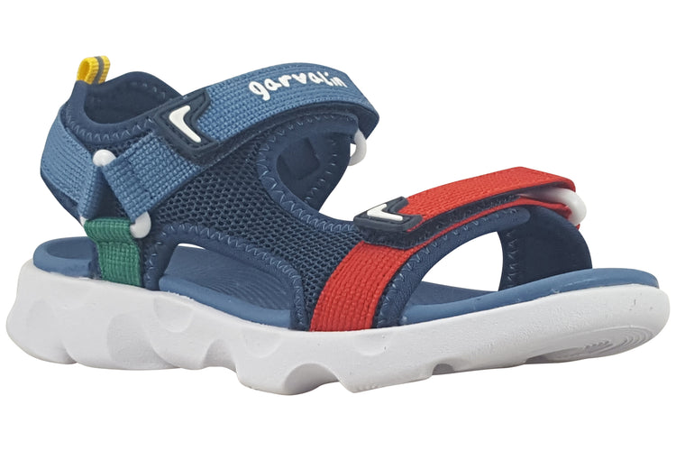 Garvalin Jr Water Sdl B 252870 Navy Multi Boys Sandals