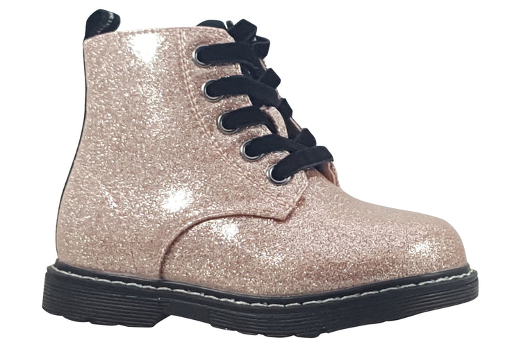 Garvalin Mini 241341B Rosa Glitter Girls Boots