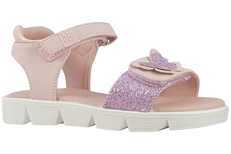 Garvalin Mini Glitz Sdl 252400 Pink Girls Sandals