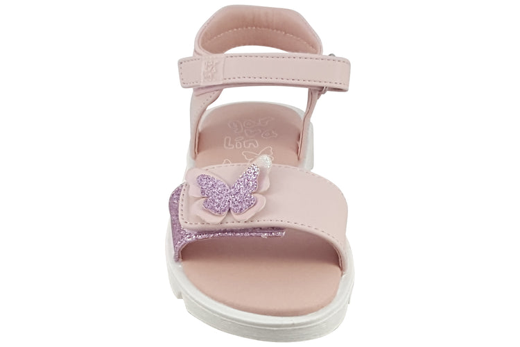 Garvalin Mini Glitz Sdl 252400 Pink Girls Sandals