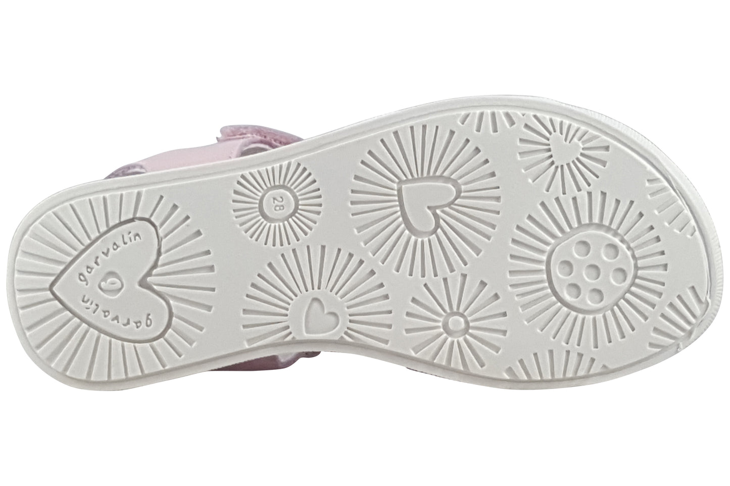 Garvalin Pretty Heart Sdl  252424 Pink Girls Sandals