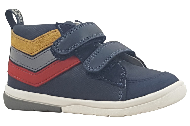 Garvalin Start Boot B 231313A Navy Multi Boys Boots