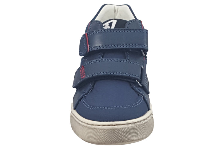 Garvalin Rebel 'Ninja' 231625A Navy/Red Boys Boots