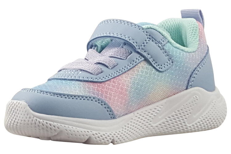 Geox B Sprintye Girl B454TD Sky/Multi Girls Sports