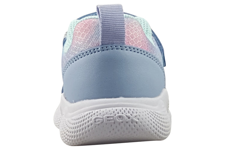 Geox B Sprintye Girl B454TD Sky/Multi Girls Sports