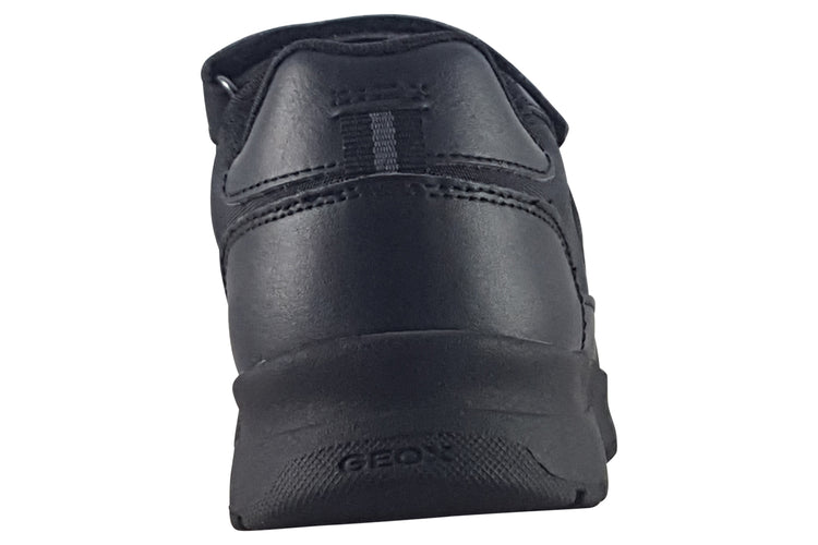 Geox J Briezee J36GMA Black Boys School Shoes