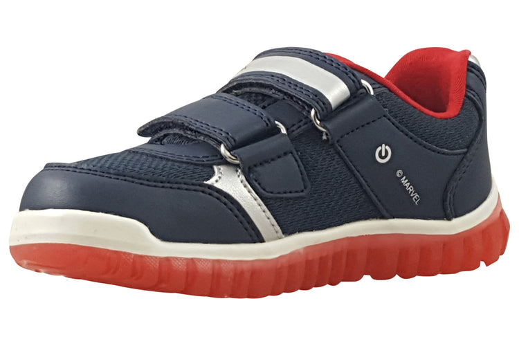 Geox B Lightyloo Spidey B555ZB Navy/Red Boys Sports
