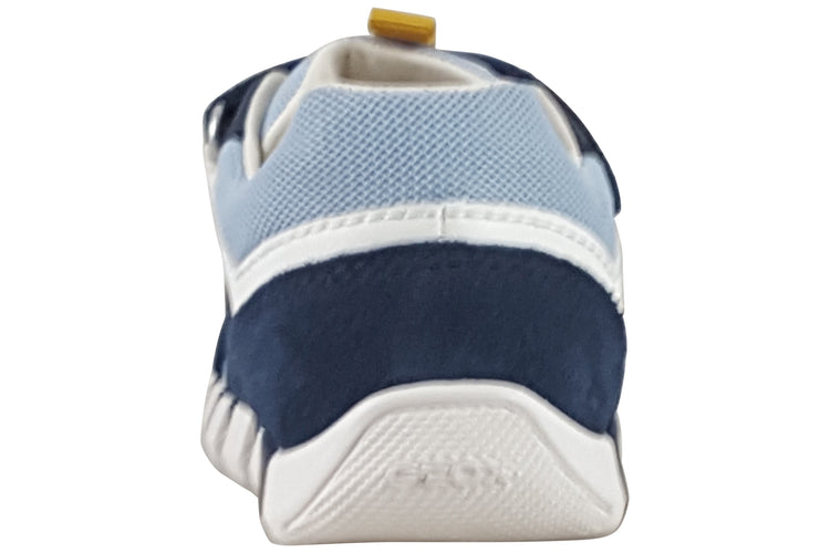 Geox Iupidoo Boy B3555D Navy/Yellow Boys First Shoes