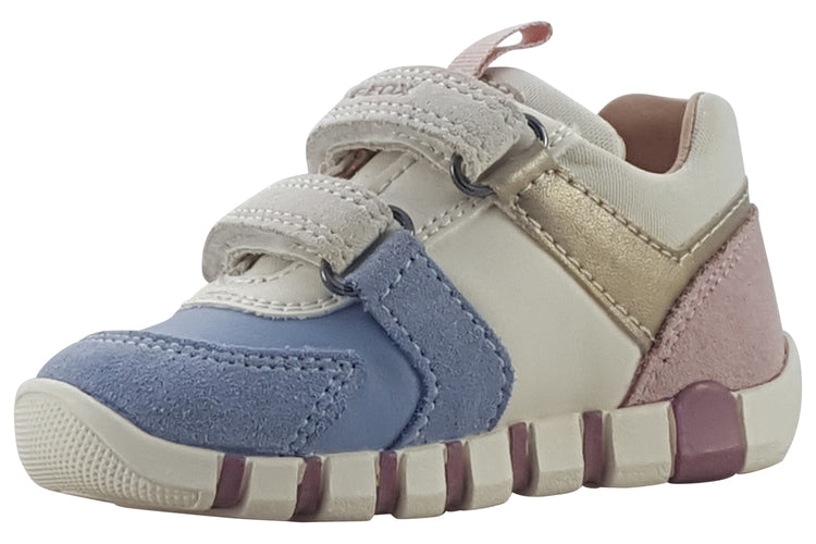 Geox Iupidoo Girl B3558C Avio/Rose Girls First Shoes
