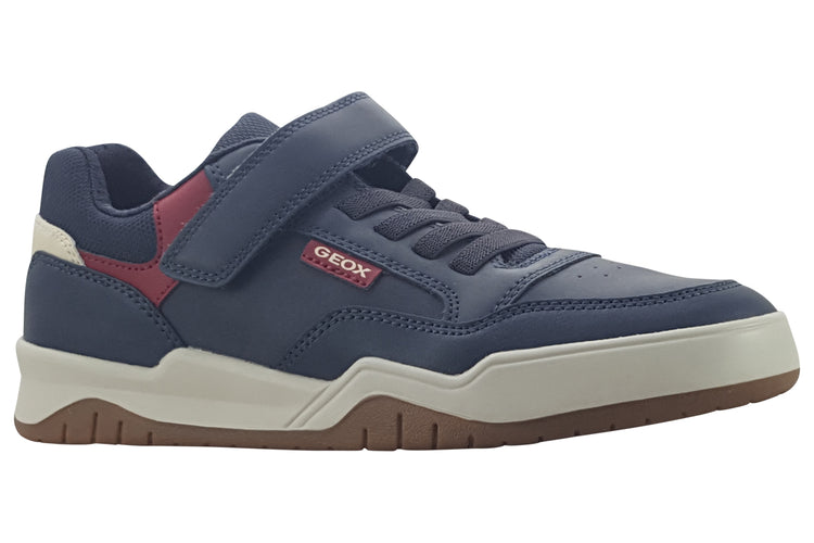 Geox Perth BE J367RE Navy/Dark Red Boys Shoes