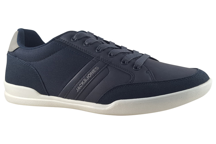 Jack Jones Andrew PU Snkr 12249259 Navy Blazer Mens Trainers