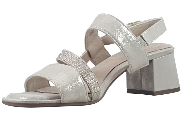 Tamaris Comfort Lemonade 88318-44 Cloudy Gold Womens Sandals