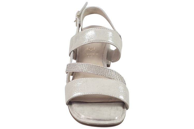 Tamaris Comfort Lemonade 88318-44 Cloudy Gold Womens Sandals