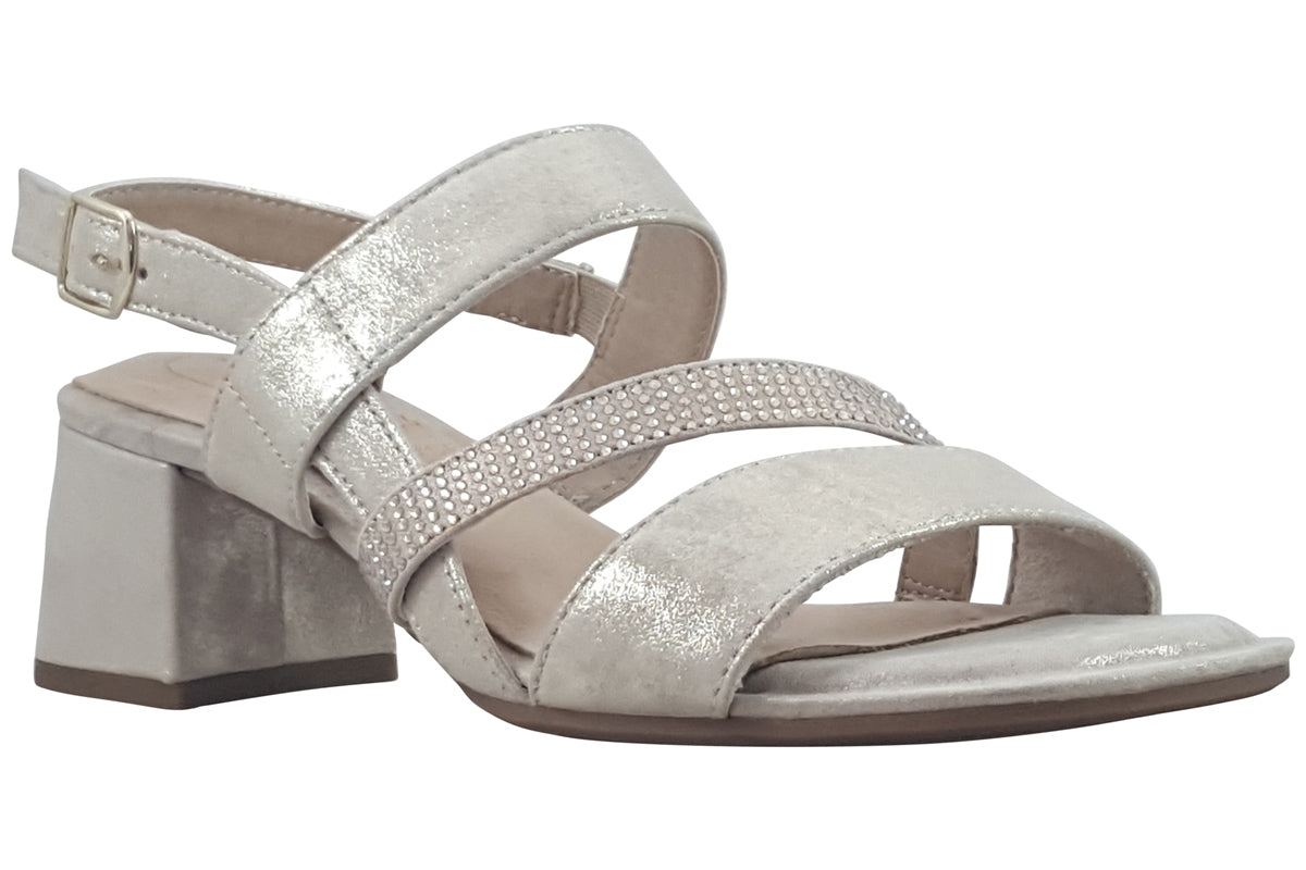 Tamaris Comfort Lemonade 88318-44 Cloudy Gold Womens Sandals