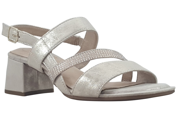 Tamaris Comfort Lemonade 88318-44 Cloudy Gold Womens Sandals
