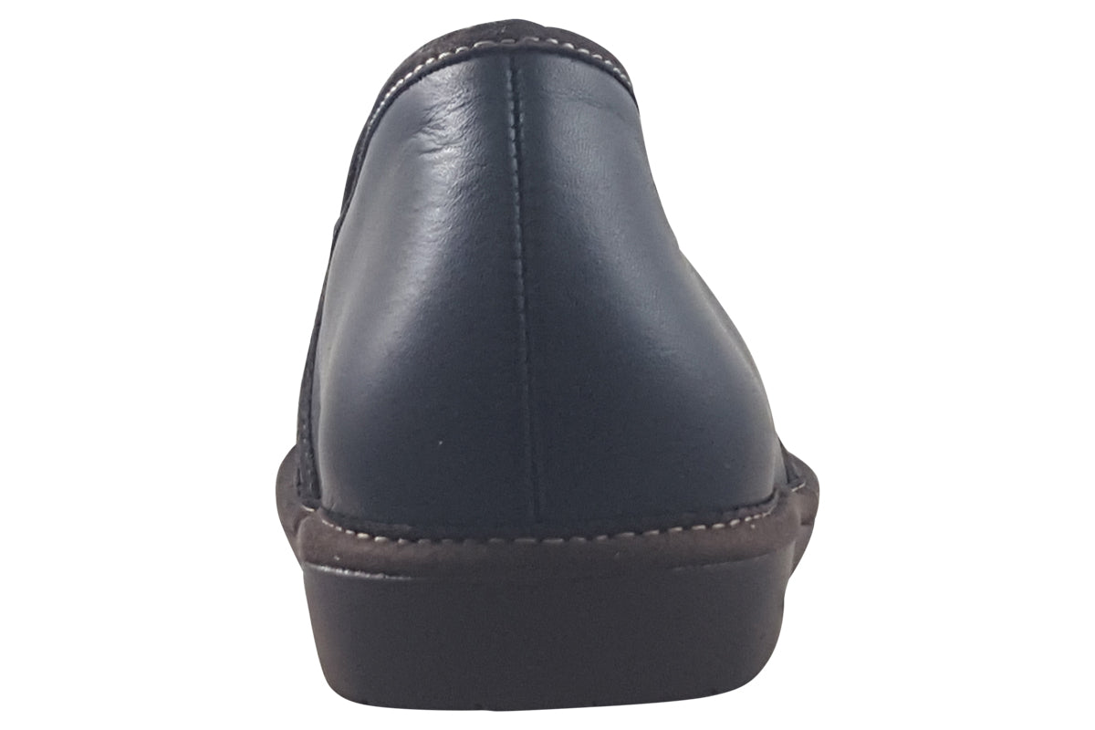 Nordikas Noble (663-3M) Black Mens Slippers