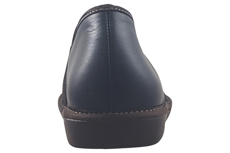 Nordikas Noble (663-3M) Black Mens Slippers