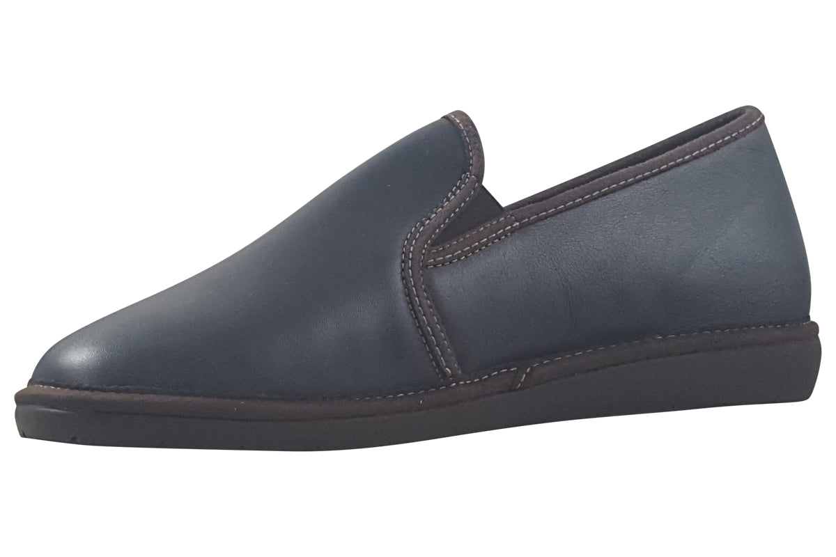 Nordikas Noble (663-3M) Navy Mens Slippers – McConnell Shoes
