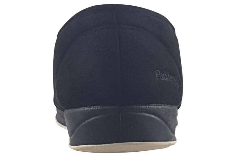 Padders Albert 408 Black Check Mens Slippers
