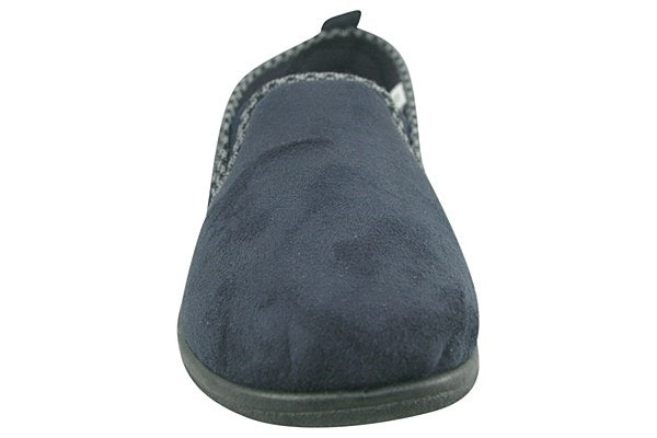 Padders Lewis Navy Mens Slippers