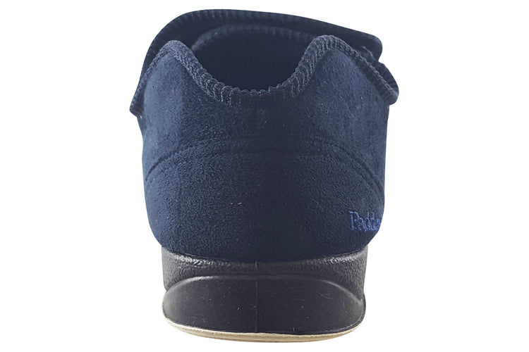 Padders Peter Navy Mens Slippers
