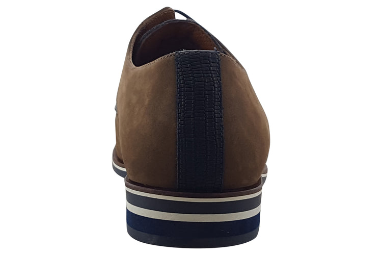 Paolo Vandini Hemsby Lace Tan Mens Shoes
