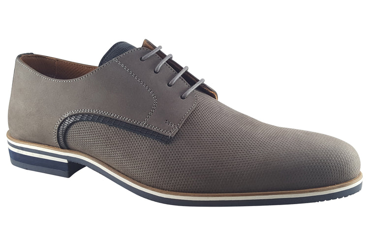 Paolo Vandini Hemsby Lace Dark Grey Mens Shoes