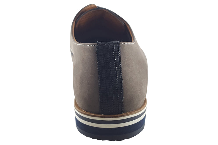 Paolo Vandini Hemsby Lace Dark Grey Mens Shoes