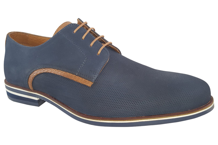 Paolo Vandini Hemsby Lace Navy Mens Shoes