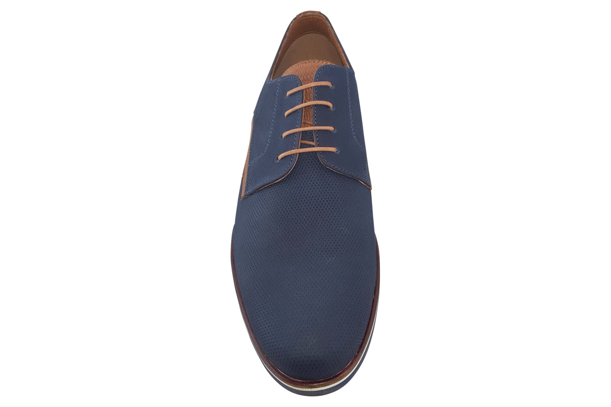 Paolo Vandini Hemsby Lace Navy Mens Shoes