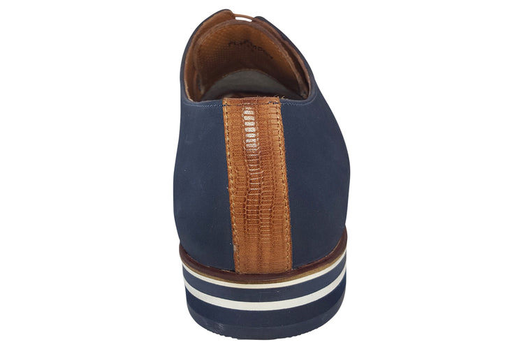 Paolo Vandini Hemsby Lace Navy Mens Shoes