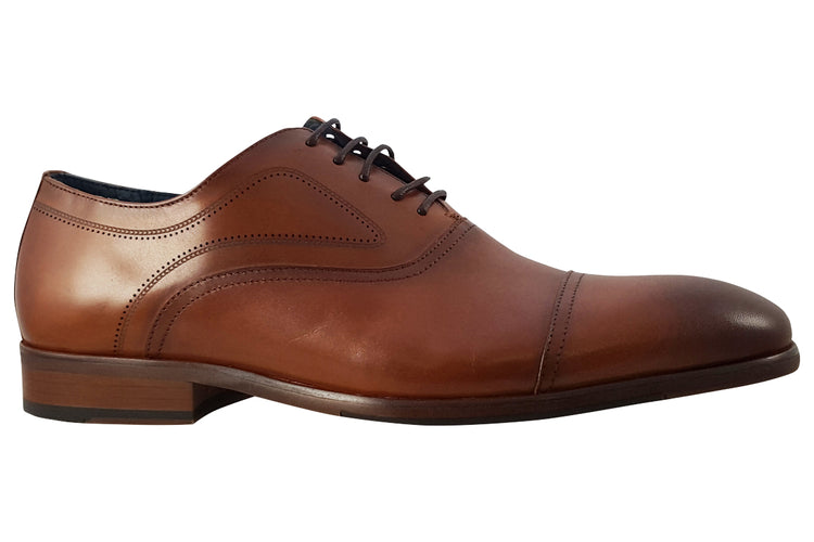 Paolo Vandini Keel Toecap Tan Mens Shoes