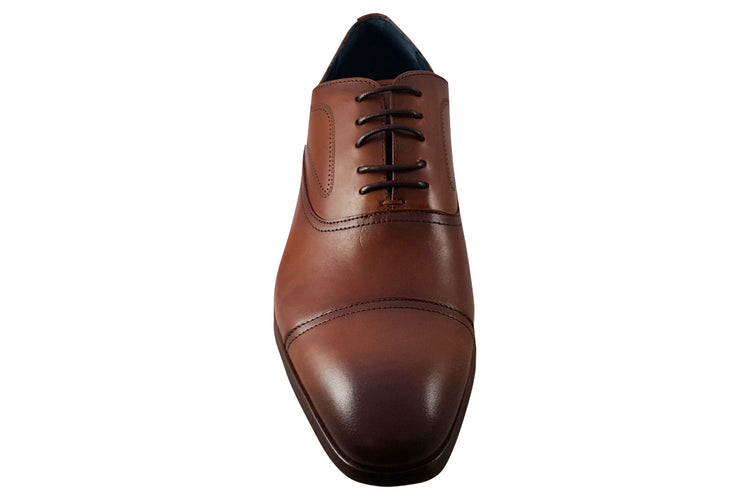 Paolo Vandini Keel Toecap Tan Mens Shoes
