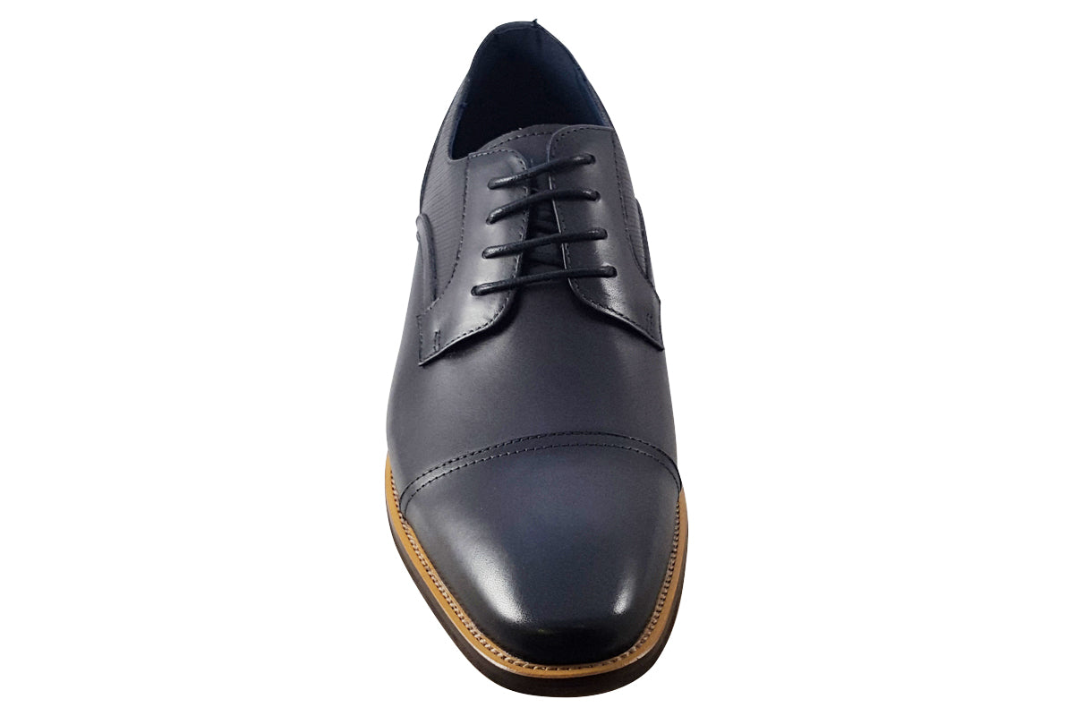 Paolo Vandini Kentchurch Toecap Grey Mens Shoes