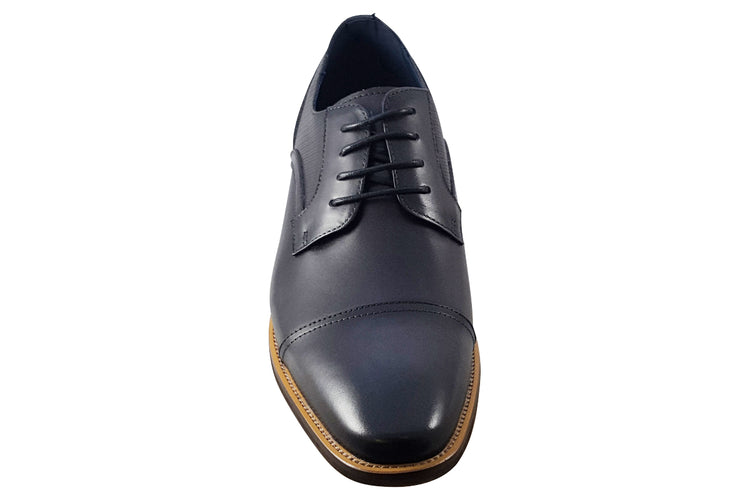 Paolo Vandini Kentchurch Toecap Grey Mens Shoes