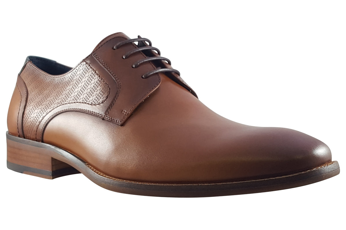 Paolo Vandini Melbury Derby Tan Mens Shoes