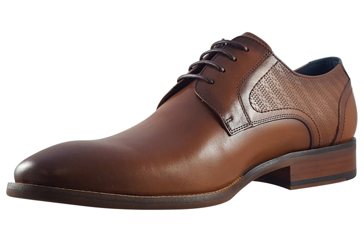 Paolo Vandini Melbury Derby Tan Mens Shoes