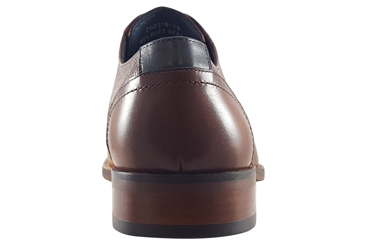 Paolo Vandini Melbury Derby Tan Mens Shoes