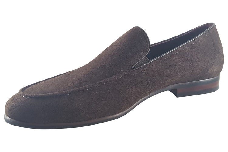 Paolo Vandini Monessie Loafer Chocolate Mens Shoes