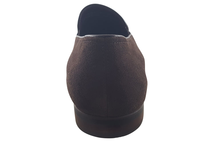 Paolo Vandini Monessie Loafer Chocolate Mens Shoes