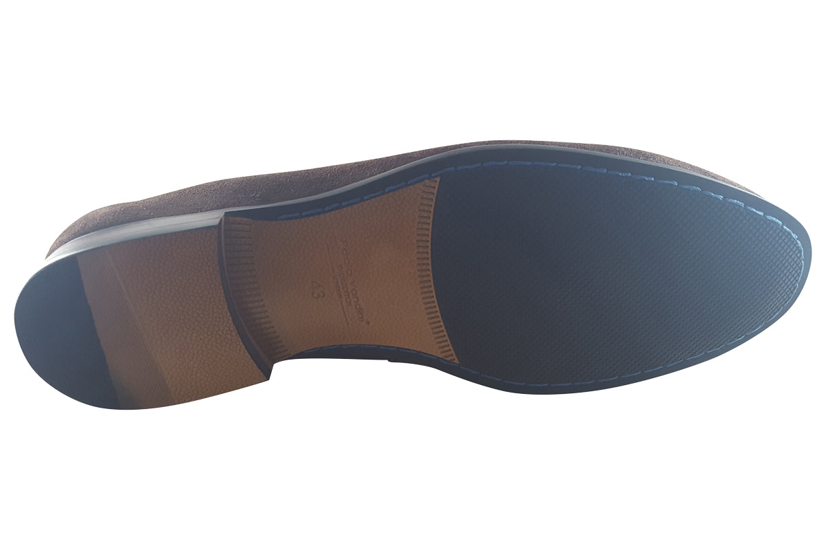Paolo Vandini Monessie Loafer Chocolate Mens Shoes