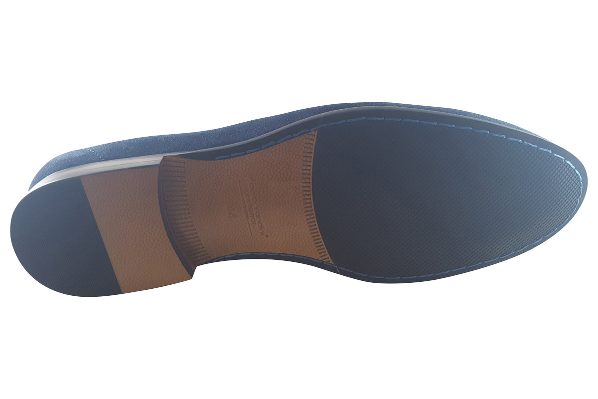 Paolo Vandini Monessie Loafer Navy Mens Shoes