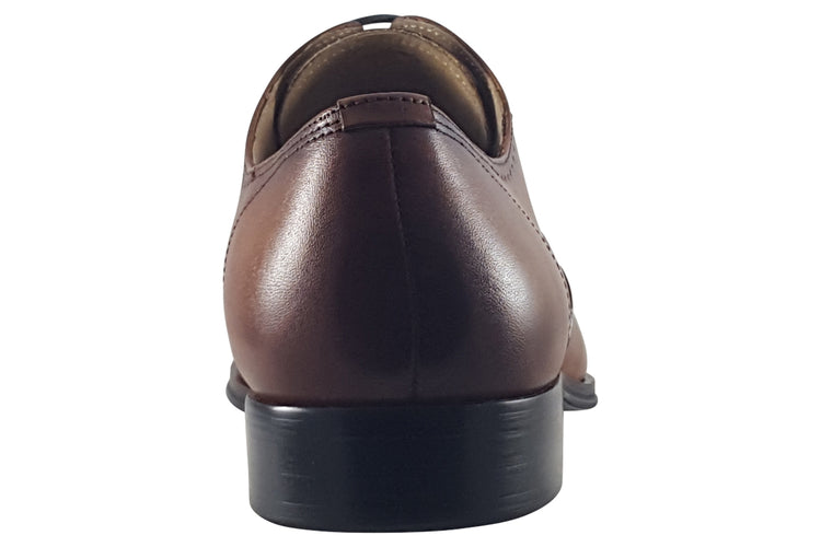 Paolo Vandini Muldoon Oxford Tan Mens Shoes