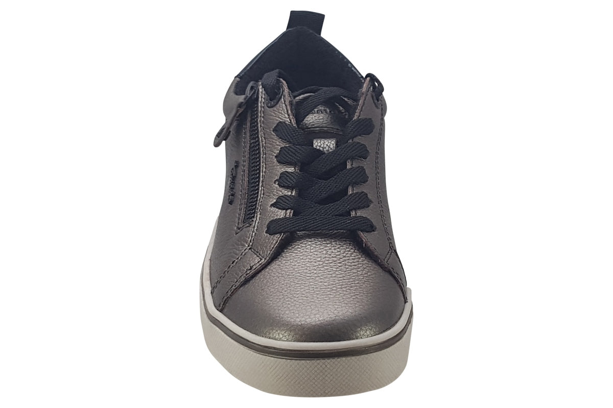 Tamaris Comfort Pat 83707-42 Pewter Womens Fashion Trainers