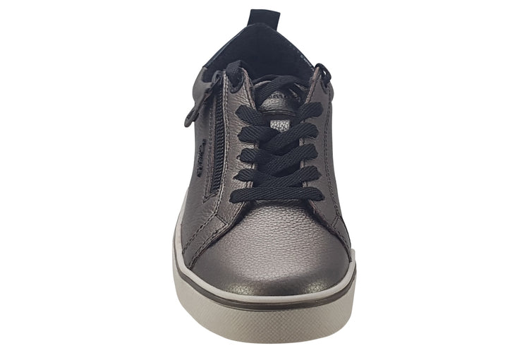 Tamaris Comfort Pat 83707-42 Pewter Womens Fashion Trainers